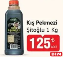 ŞİTOĞLU KIŞ PEKMEZİ 1 KG fiyat ve kampanya bilgisi